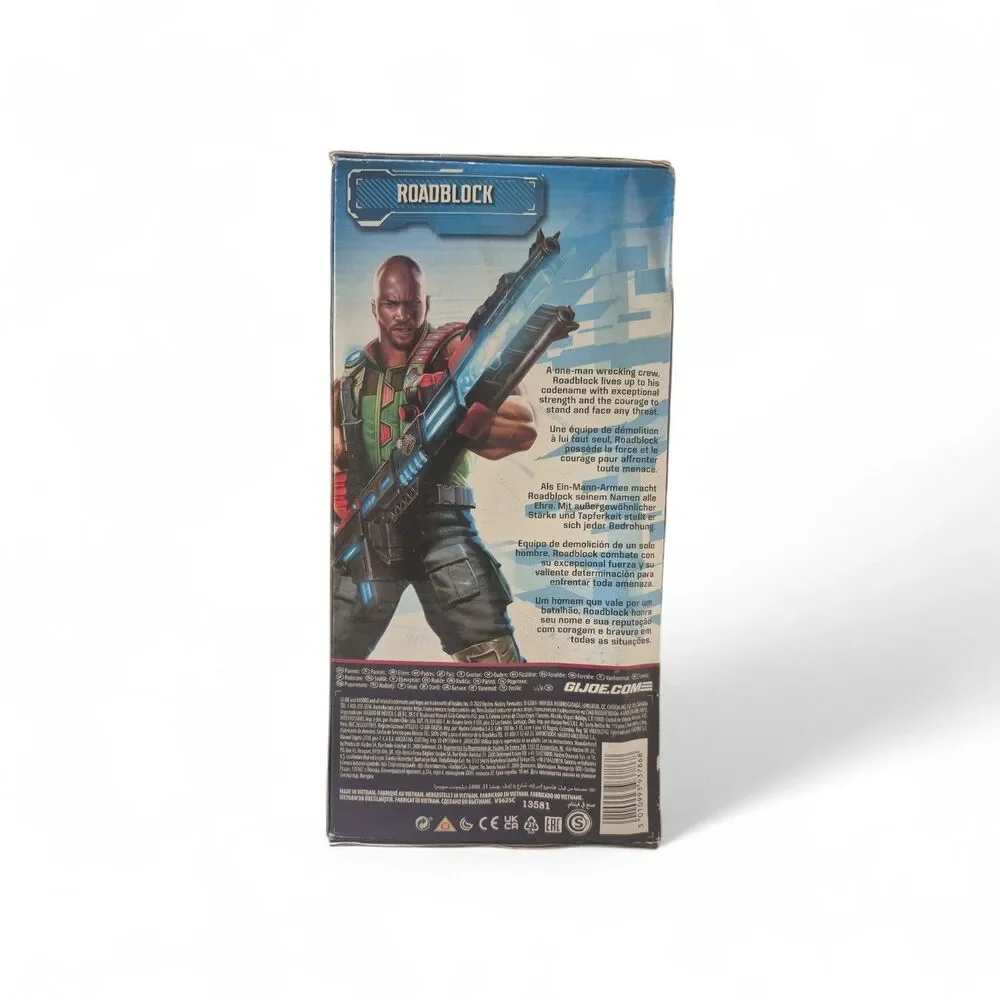 New! GI Joe Hasbro Modern Army Action Figure Doll ROADBLOCK 10